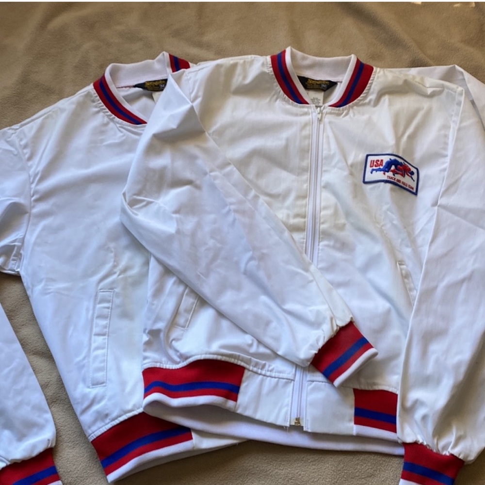 VINTAGE-Swingster USA TRACK & FIELD TEAM Jackets 1970s UNISEX  - 🇺🇸2 Available